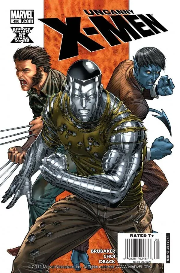 Cover of The Uncanny X-Men #496
