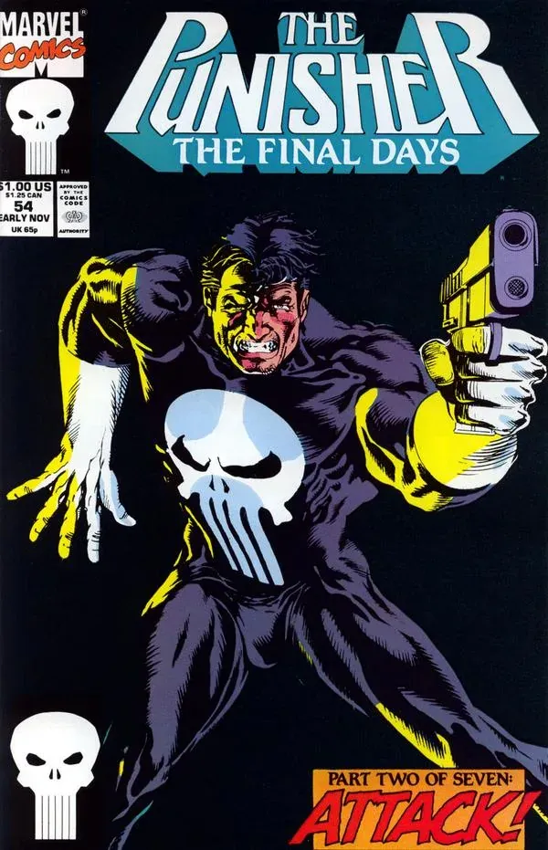 Cover of The Punisher #54