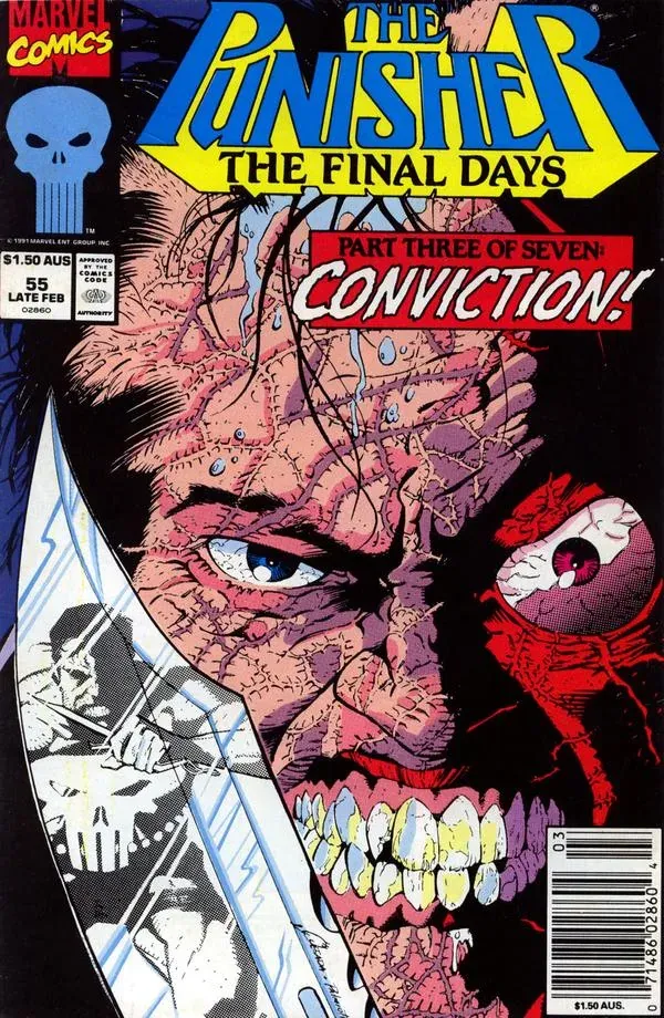 Cover of The Punisher #55