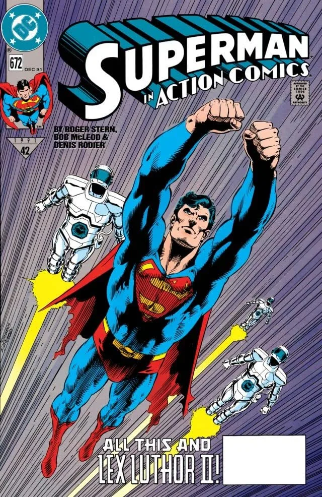 Cover of Action Comics #672
