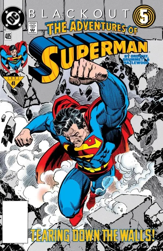 Cover of Adventures of Superman #485