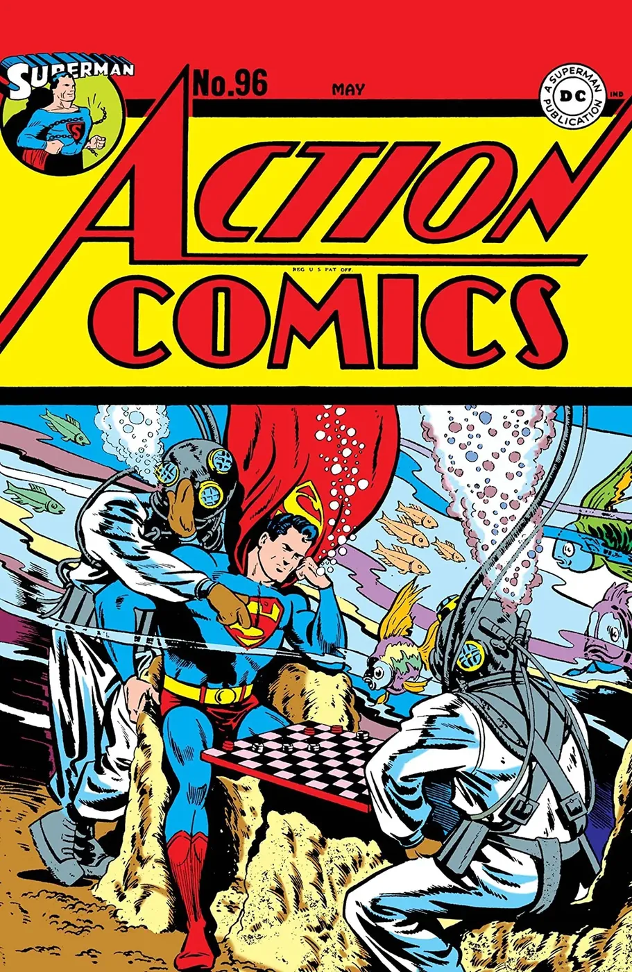 Cover of Action Comics #96