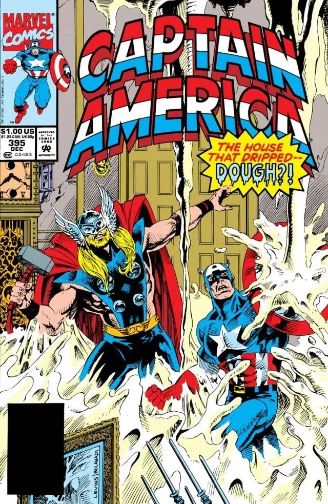 Cover of Captain America #395