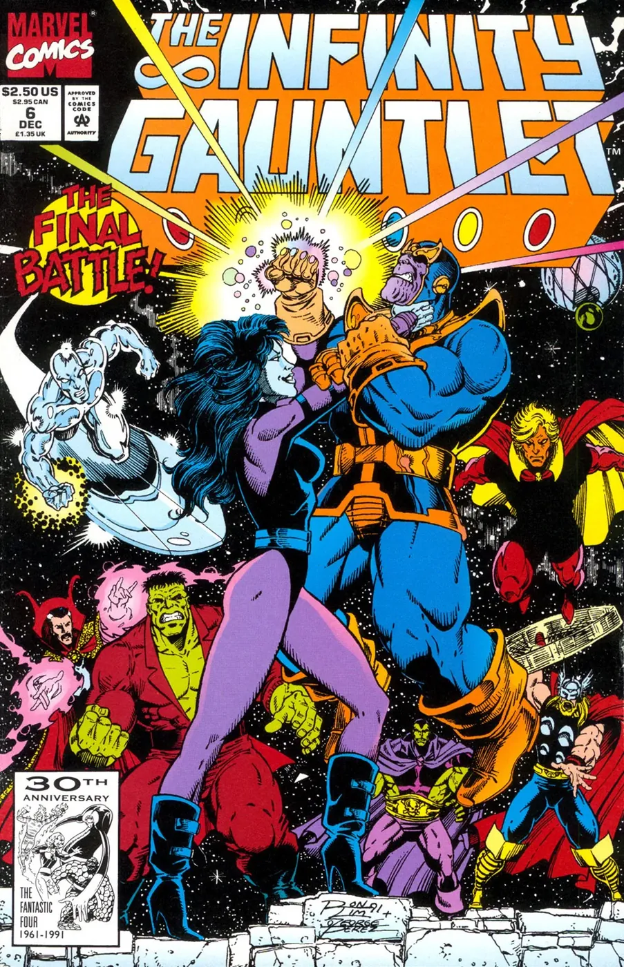 Cover of The Infinity Gauntlet #6