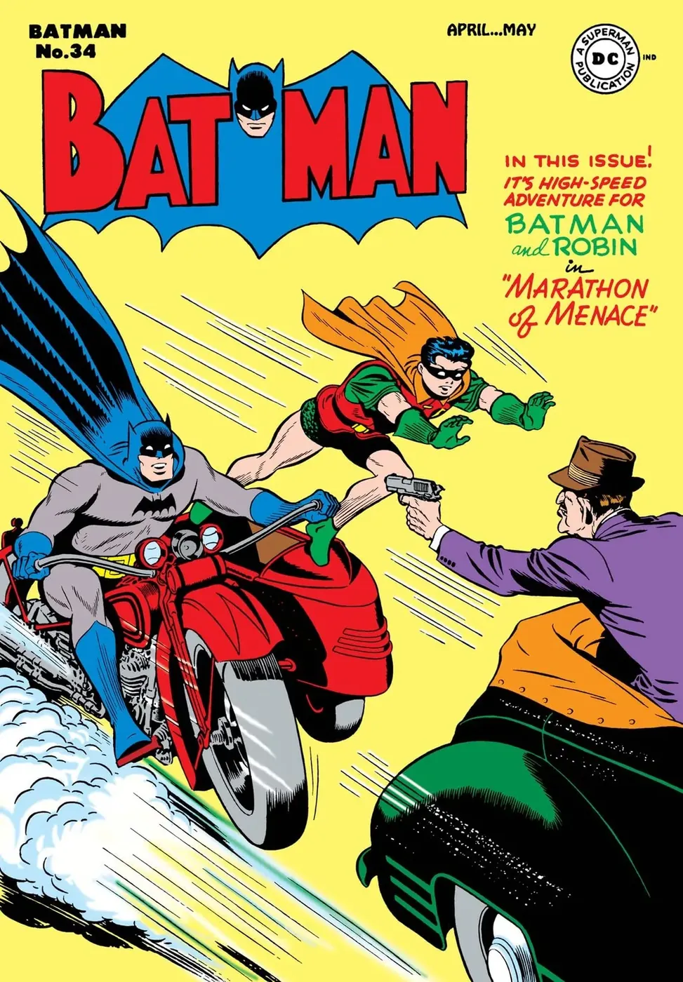 Cover of Batman #34