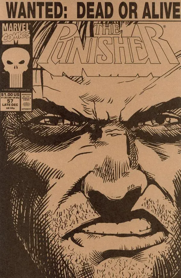 Cover of The Punisher #57