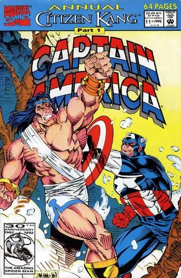 Cover of Captain America Annual #11