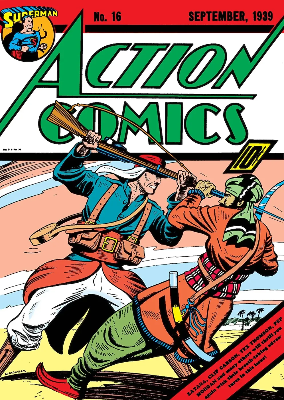 Cover of Action Comics #16