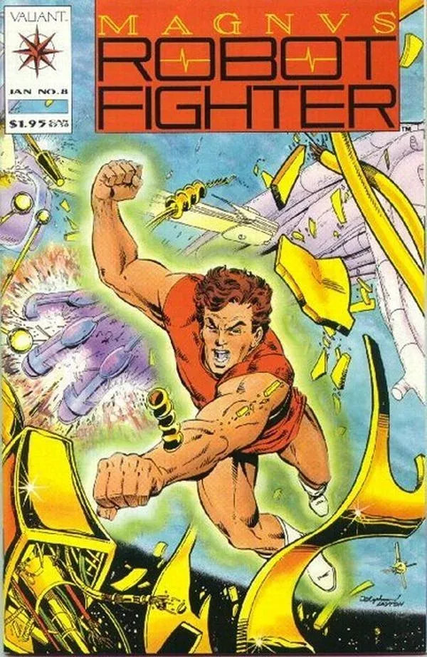 Cover of Magnus Robot Fighter #8