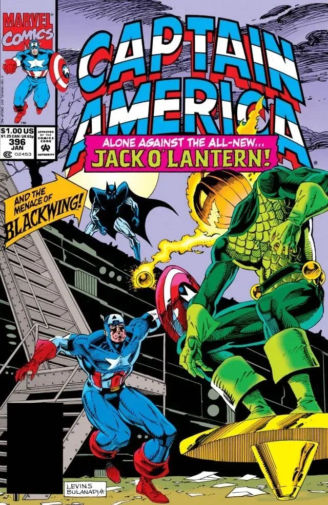 Cover of Captain America #396