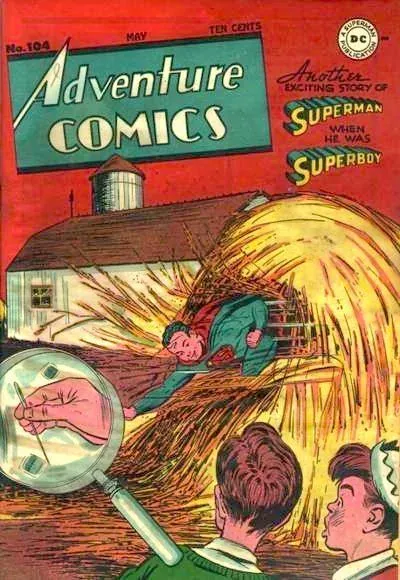 Cover of Adventure Comics #104