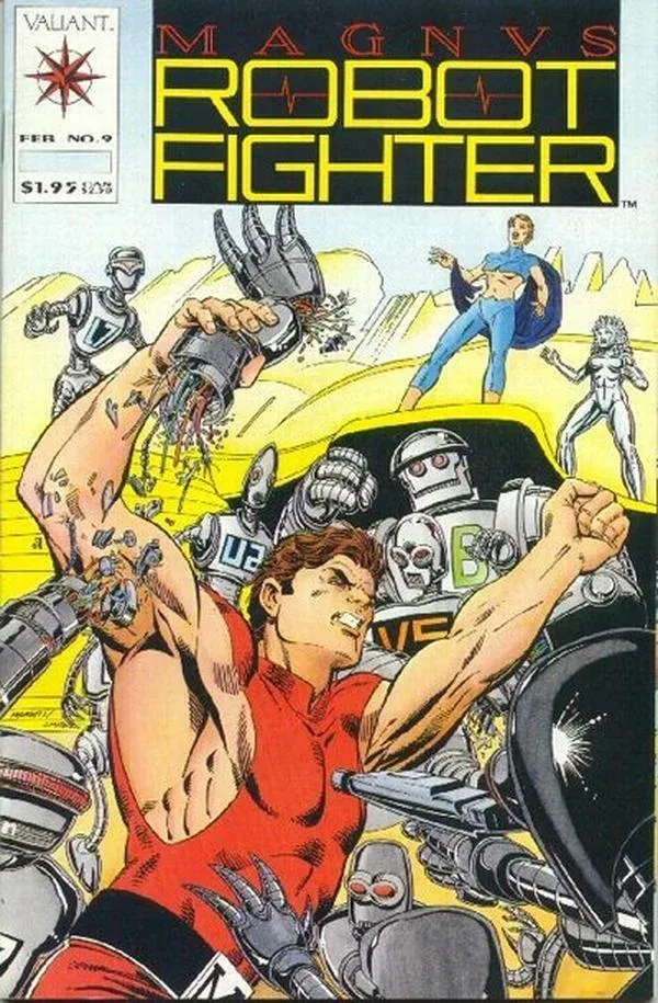 Cover of Magnus Robot Fighter #9