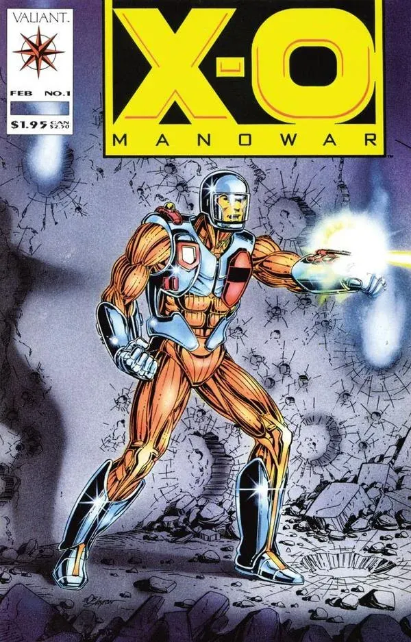 Cover of X-O Manowar #1