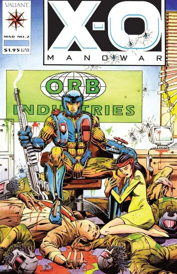 Cover of X-O Manowar #2