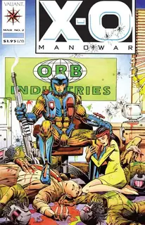 Cover of X-O Manowar #2