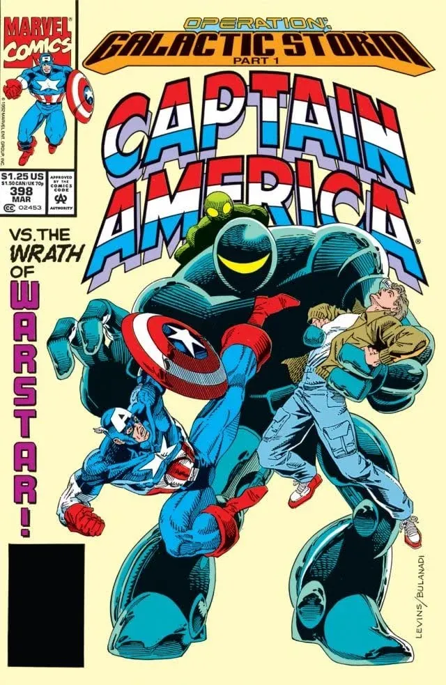 Cover of Captain America #398