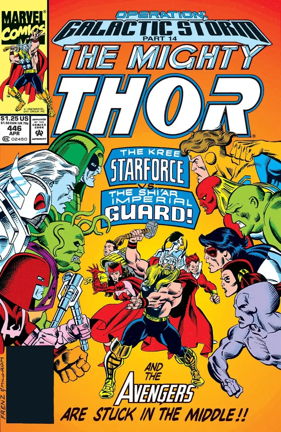 Cover of Thor #446
