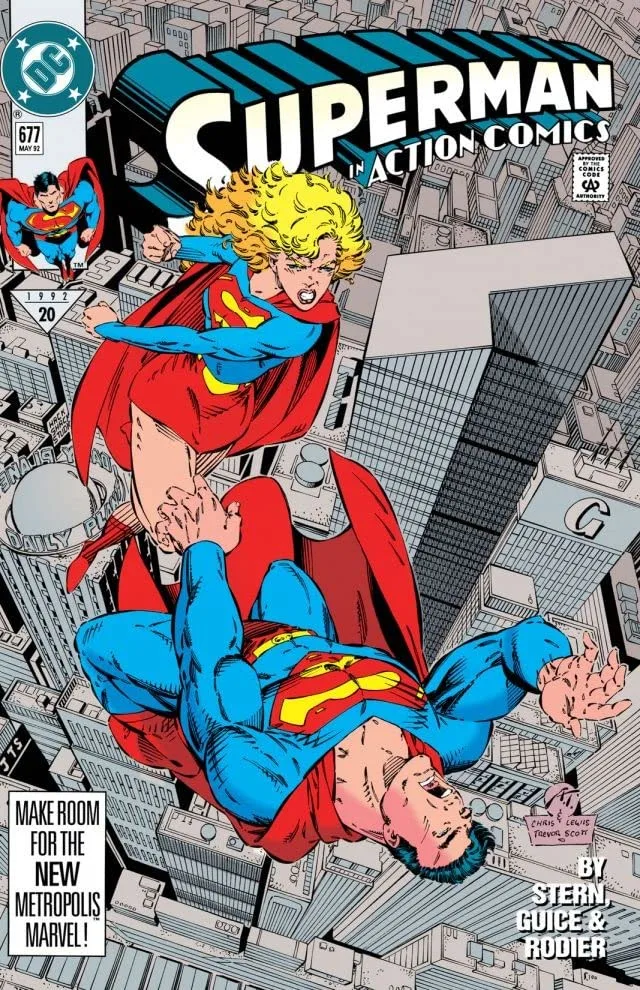Cover of Action Comics #677