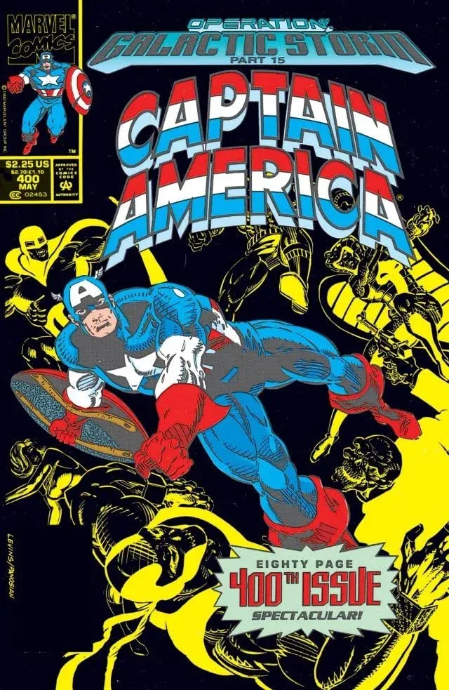 Cover of Captain America #400