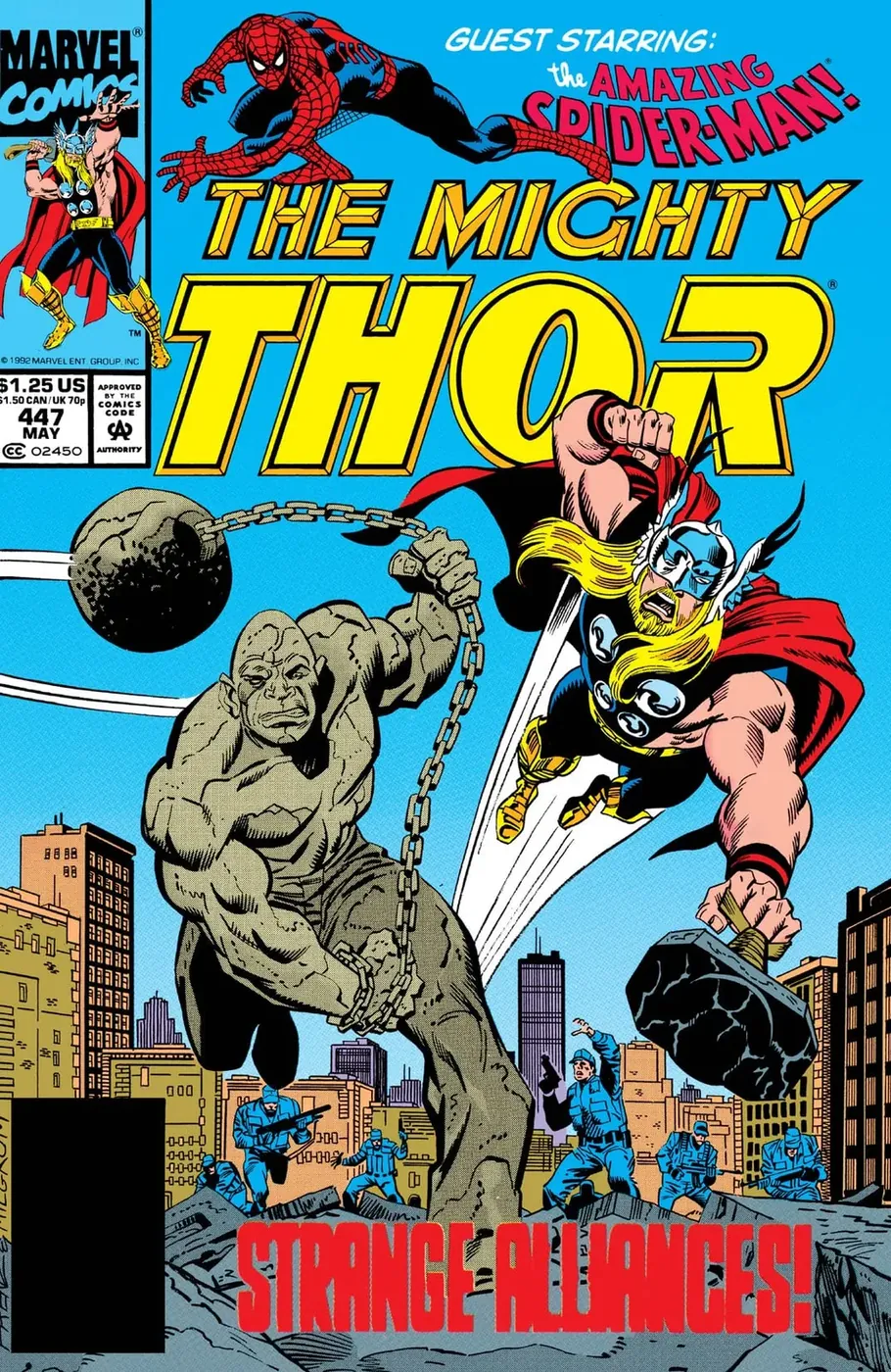 Cover of Thor #447