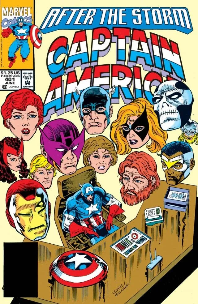 Cover of Captain America #401
