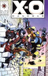 Cover of X-O Manowar #6