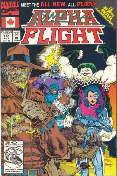 Cover of Alpha Flight #110