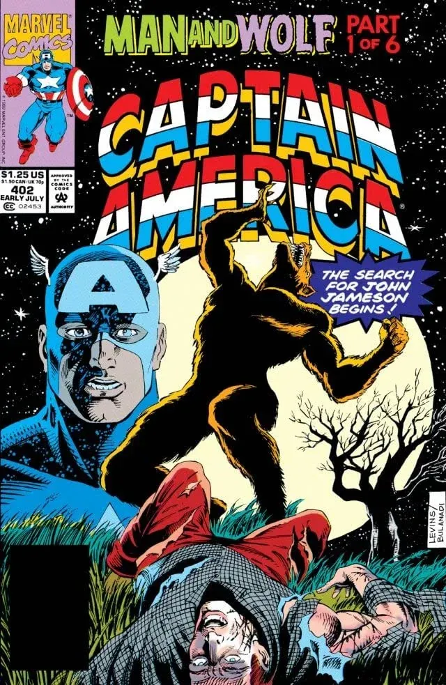 Cover of Captain America #402