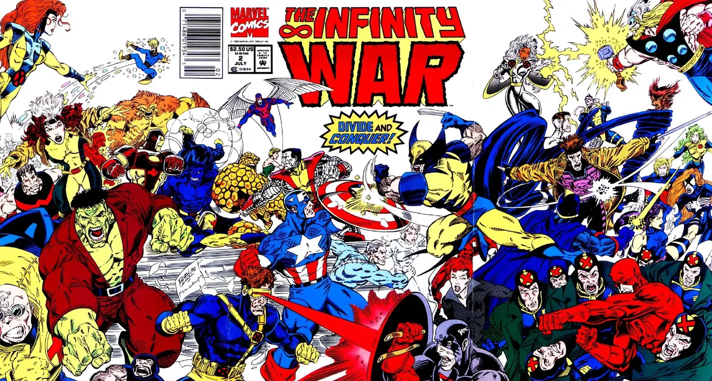 Cover of The Infinity War #2