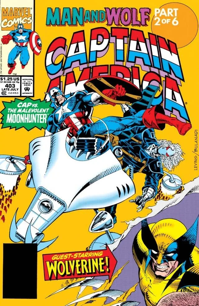 Cover of Captain America #403