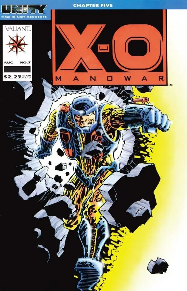 Cover of X-O Manowar #7