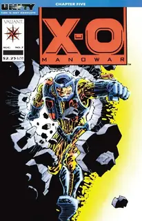 Cover of X-O Manowar #7