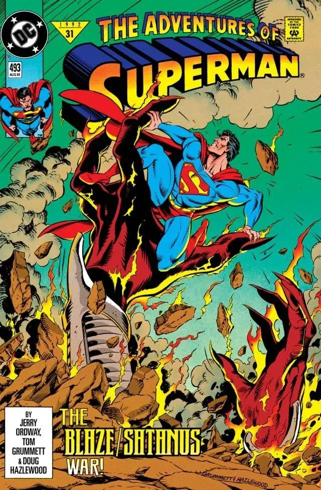 Cover of Adventures of Superman #493