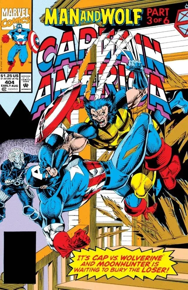 Cover of Captain America #404