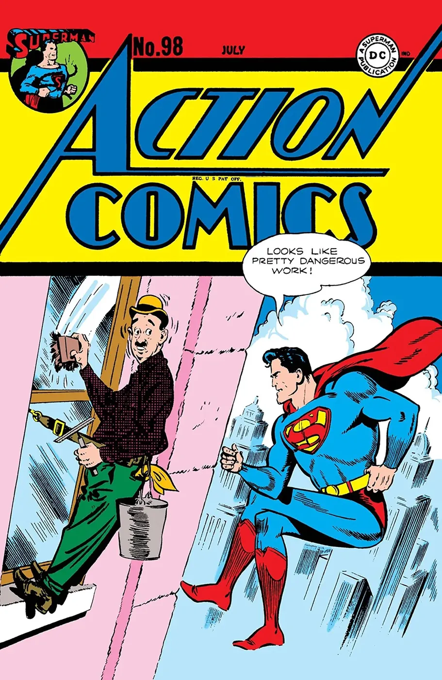 Cover of Action Comics #98