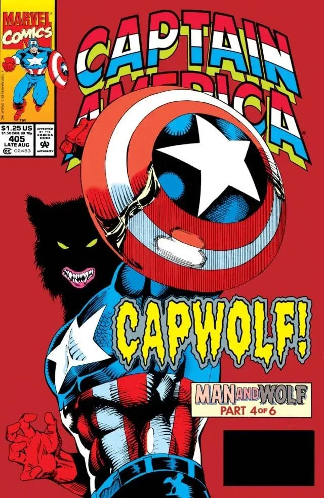 Cover of Captain America #405