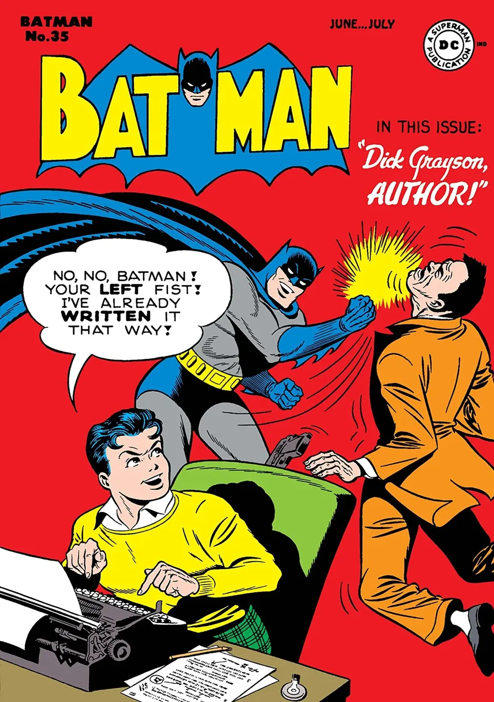 Cover of Batman #35