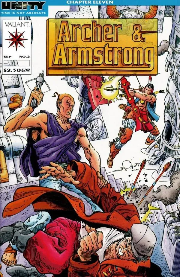 Cover of Archer & Armstrong #2