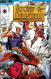Cover of Archer & Armstrong #2