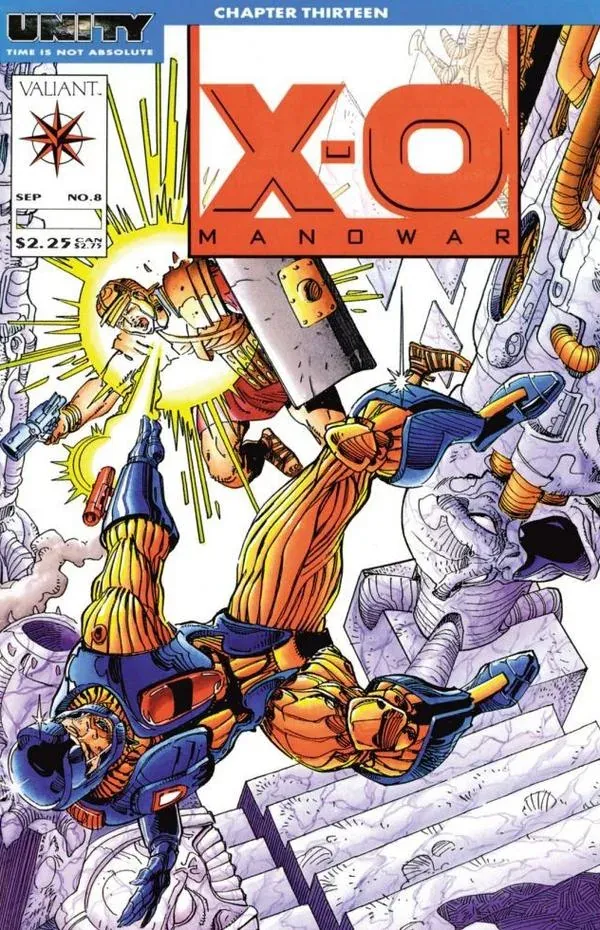Cover of X-O Manowar #8