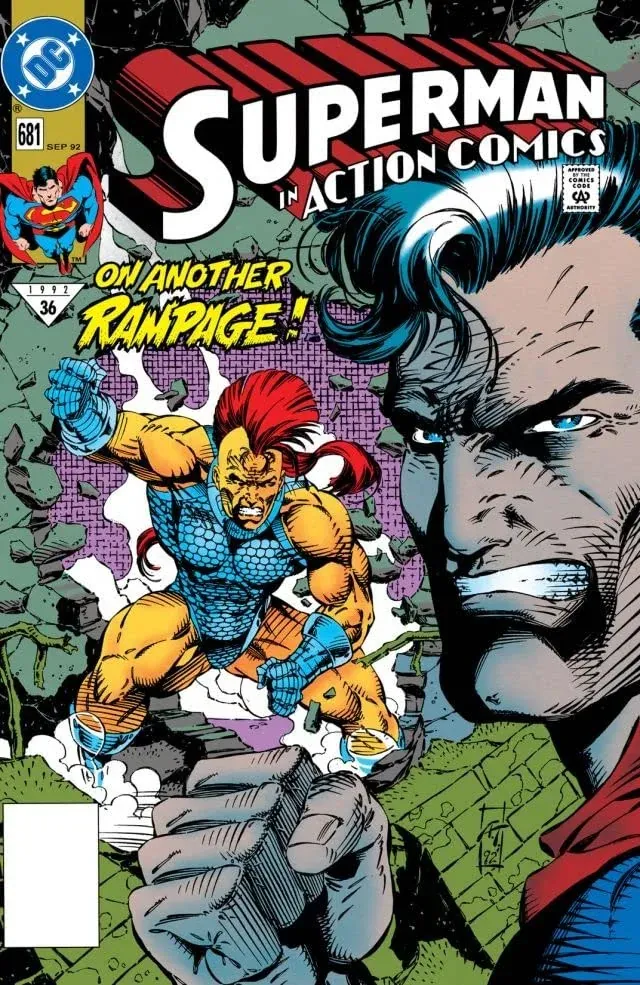 Cover of Action Comics #681