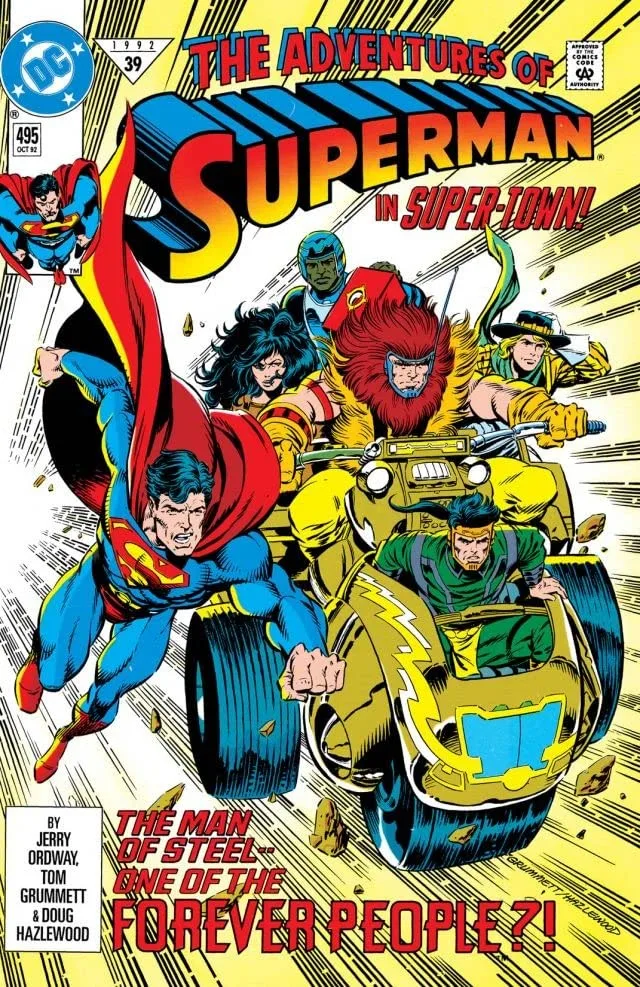 Cover of Adventures of Superman #495