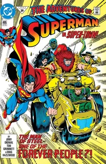 Cover of Adventures of Superman #495