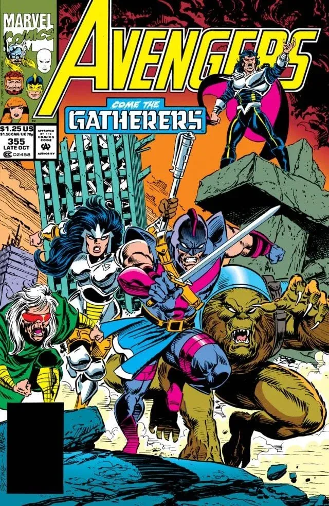 Cover of The Avengers #355