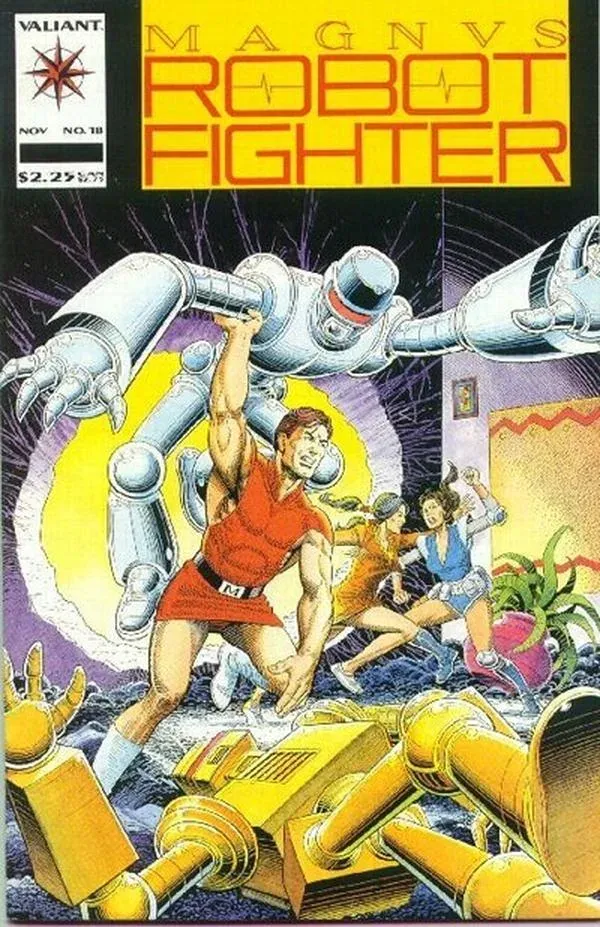 Cover of Magnus Robot Fighter #18