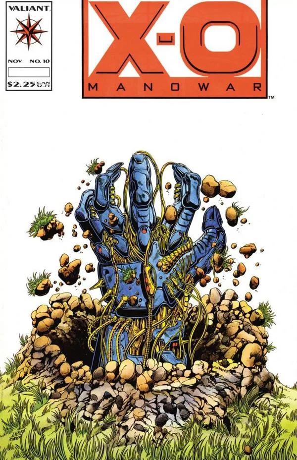 Cover of X-O Manowar #10