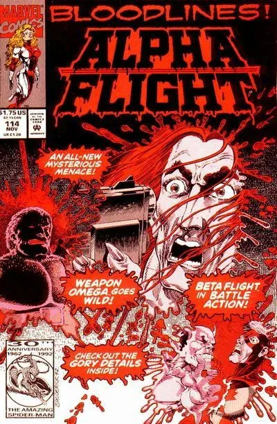 Cover of Alpha Flight #114