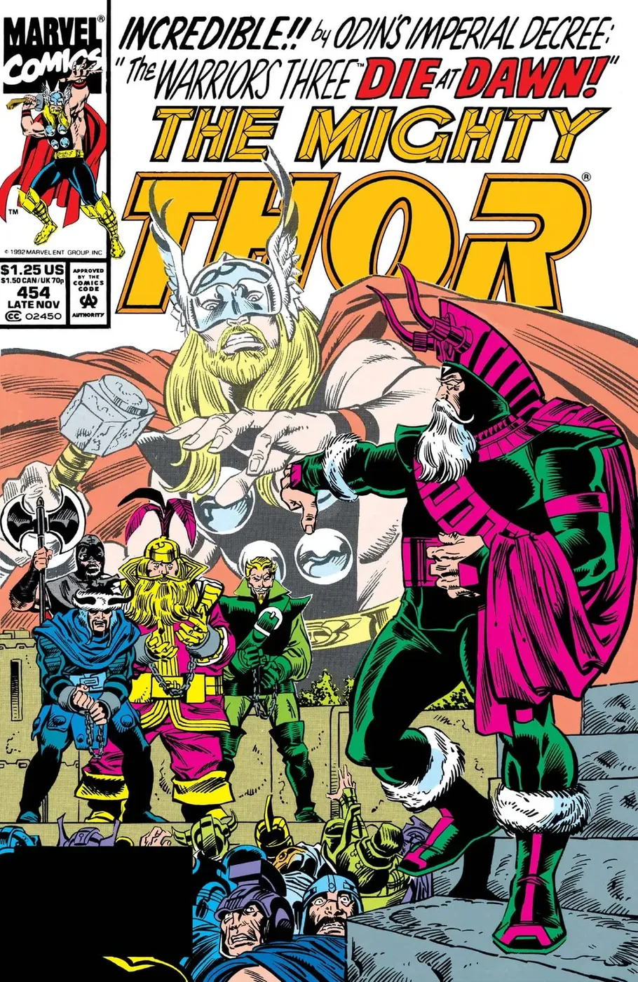 Cover of Thor #454