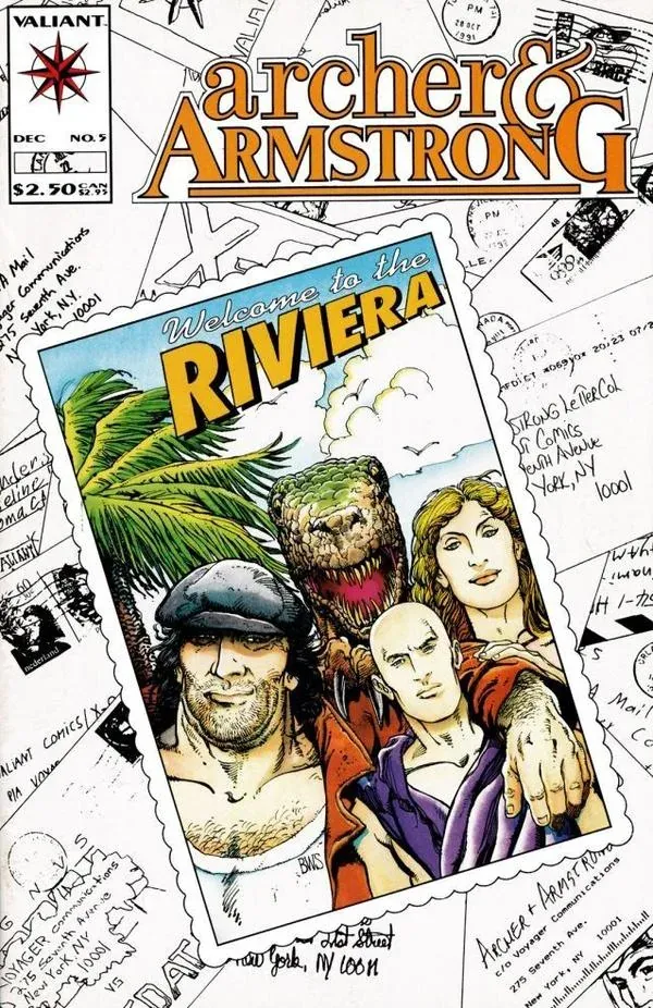 Cover of Archer & Armstrong #5