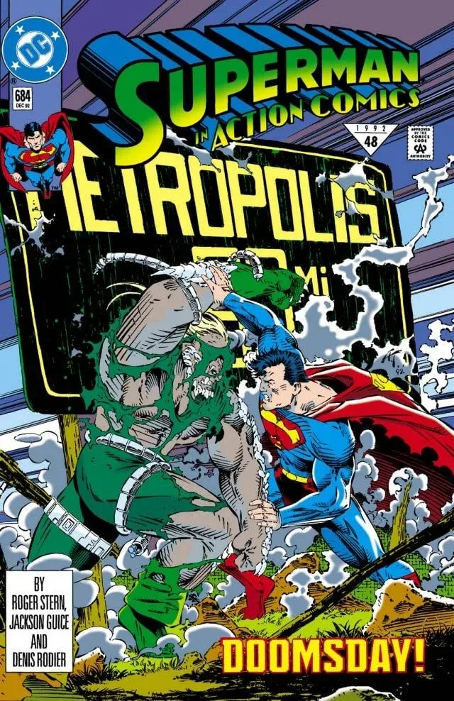 Cover of Action Comics #684